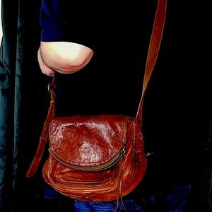 Beautiful Lucky purse, hippie style .